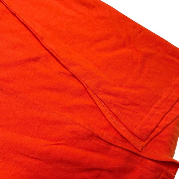 Woman Within Tunic Top Womens 2X 26/28 Red-orange Embroidered 100% Cotton Boho - Picture 7 of 16